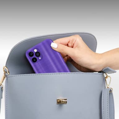 iPhone 11 PRO Silikondeksel Beskyttelse (lilla)