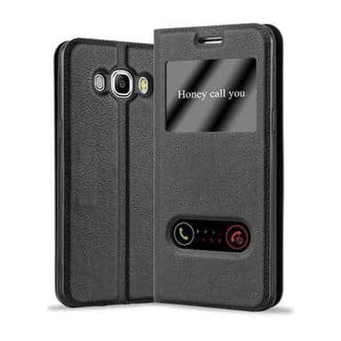 Samsung Galaxy J7 2016 lommebokdeksel cover (svart)
