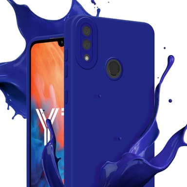 Huawei Y7 2019 / Y7 PRIME 2019 Deksel case (blå)