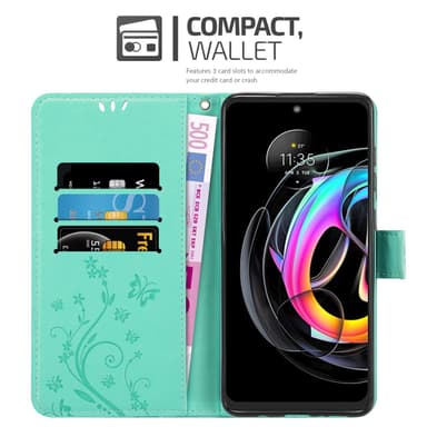 Motorola EDGE 20 LITE / FUSION lommebokdeksel Blomster