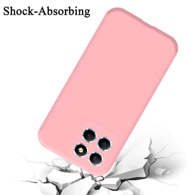 Honor X8 5G silikondeksel case (Rosa)