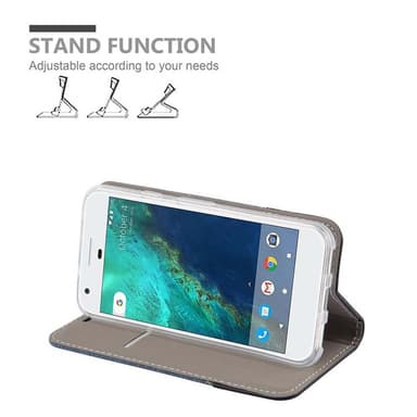 Google PIXEL lommebokdeksel etui (blå)