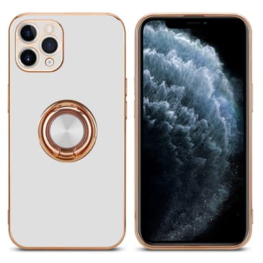 iPhone 11 PRO MAX silikondeksel case (hvit)