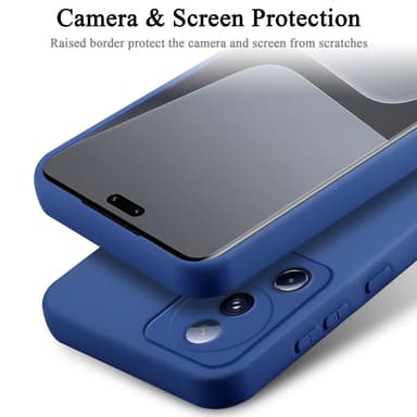 Xiaomi 13 Lite silikondeksel case (Blå)