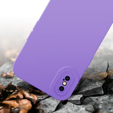 iPhone XS MAX Deksel case (lilla)