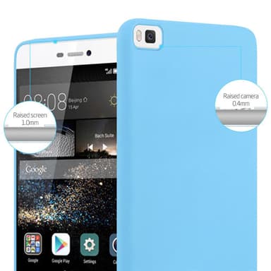 Deksel Huawei P8 Silikon cover (blå)