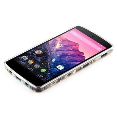 LG Google NEXUS 5 Hardt Deksel Case (brun)
