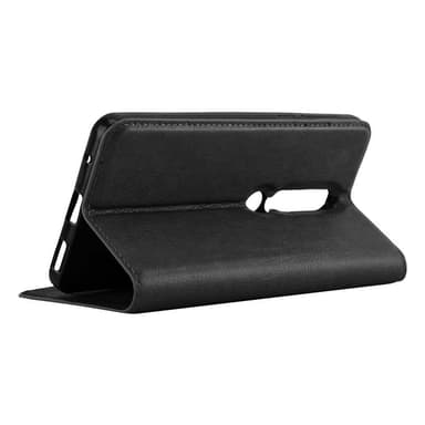 Nokia 6.1 lommebokdeksel case (svart)