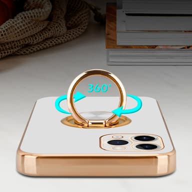 iPhone 11 PRO MAX silikondeksel case (hvit)