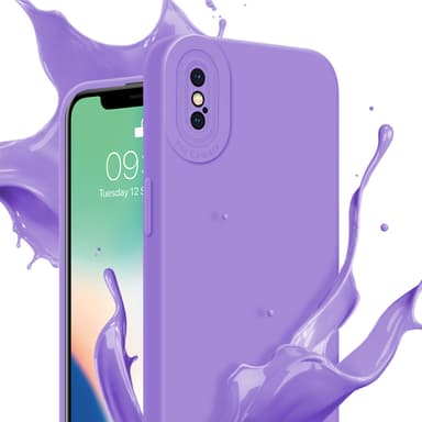 iPhone XS MAX Deksel case (lilla)