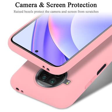 Xiaomi Mi 10T LITE silikondeksel case (rosa)