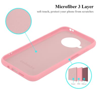 Xiaomi Mi 10T LITE silikondeksel case (rosa)