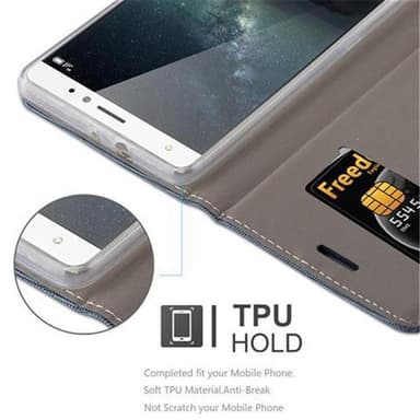 Huawei MATE S lommebokdeksel etui (blå)