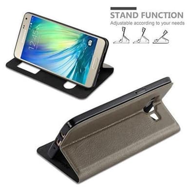 Samsung Galaxy A5 2015 lommebokdeksel cover (brun)