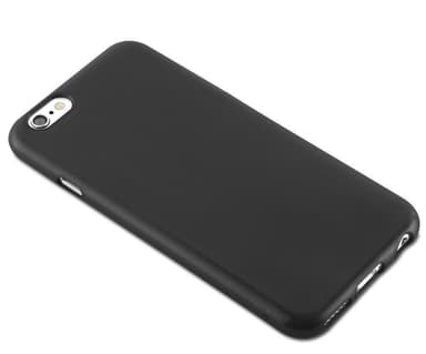 iPhone 6 / 6S silikondeksel cover (svart)