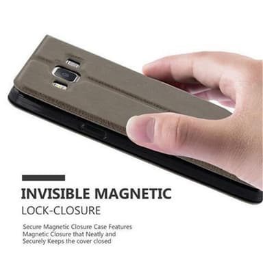Samsung Galaxy A5 2015 lommebokdeksel cover (brun)