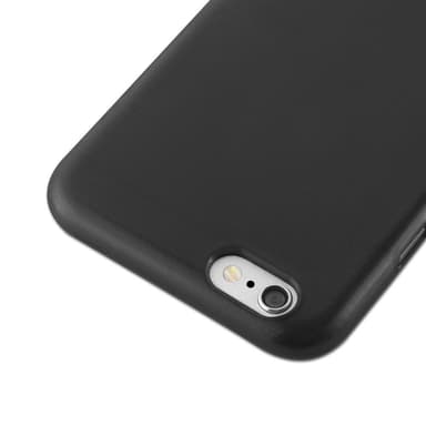 iPhone 6 / 6S silikondeksel cover (svart)