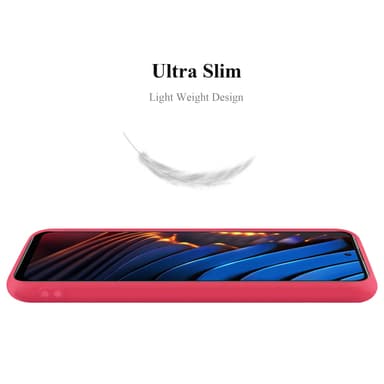 Deksel Xiaomi POCO X3 GT Silikon cover (rød)