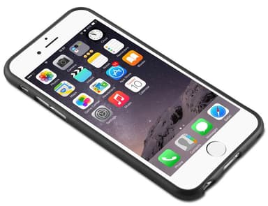 iPhone 6 / 6S silikondeksel cover (svart)
