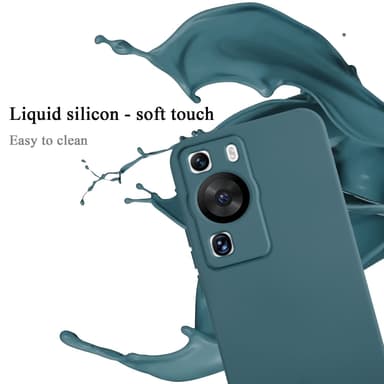 Huawei P60 Pro silikondeksel case (Grønn)