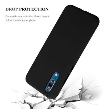 Huawei P20 Deksel Case Cover (svart)