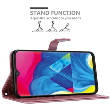 Samsung Galaxy A10 / M10 lommebokdeksel case (rosa)