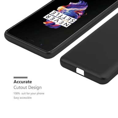 Deksel OnePlus 5 Case Cover (svart)