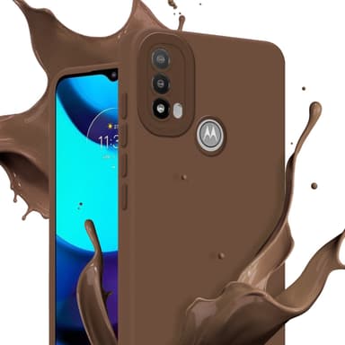Motorola MOTO E20 Deksel case (brun)