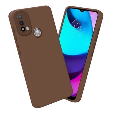 Motorola MOTO E20 Deksel case (brun)