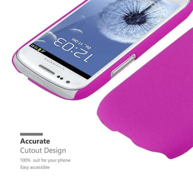 Samsung Galaxy S3 MINI Hardt Deksel Cover (rosa)
