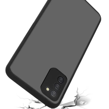 Samsung Galaxy A02s Deksel Case Cover (Svart)