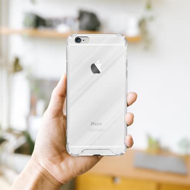 iPhone 6 / 6S Deksel Case Cover (gjennomsiktig)