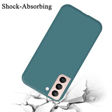 Samsung Galaxy S21 5G silikondeksel case (grønn)