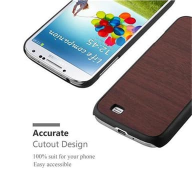 Samsung Galaxy S4 Hardt Deksel Case (brun)