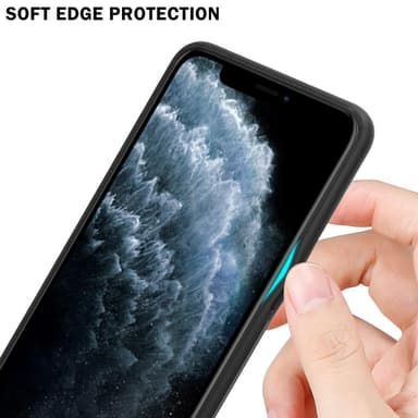 Deksel iPhone 11 PRO MAX Case Cover (svart)