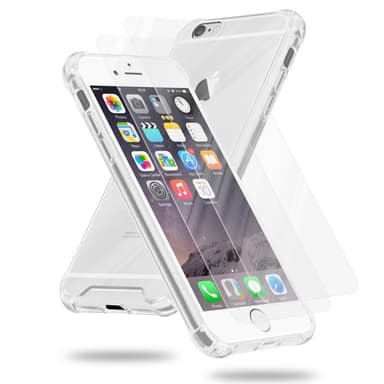 iPhone 6 / 6S Deksel Case Cover (gjennomsiktig)