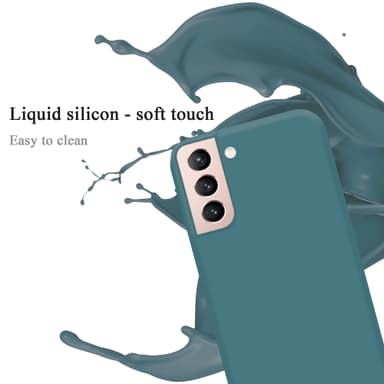 Samsung Galaxy S21 5G silikondeksel case (grønn)
