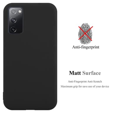 Deksel Samsung Galaxy S20 FE Silikon cover (svart)