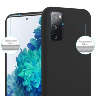 Deksel Samsung Galaxy S20 FE Silikon cover (svart)