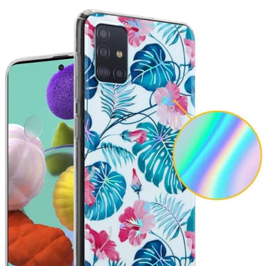 Samsung Galaxy A51 4G / M40s lommebokdeksel Blomster
