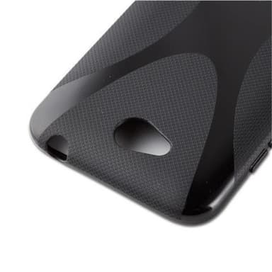 HTC Desire 616 Deksel Case Cover (svart)