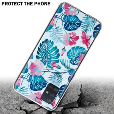 Samsung Galaxy A51 4G / M40s lommebokdeksel Blomster