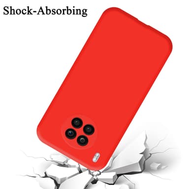 Honor 50 LITE silikondeksel case (rød)