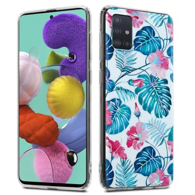 Samsung Galaxy A51 4G / M40s lommebokdeksel Blomster