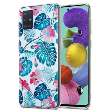 Samsung Galaxy A51 4G / M40s lommebokdeksel Blomster