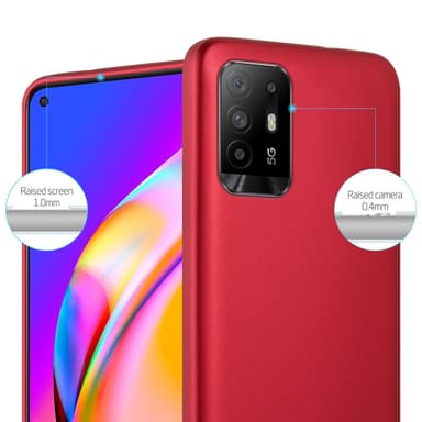 Deksel Oppo A94 5G Case Cover (rød)