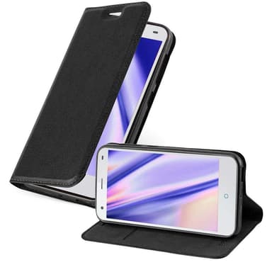 ZTE Blade S6 lommebokdeksel case (svart)