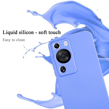 Huawei P60 Pro silikondeksel case (Lilla)