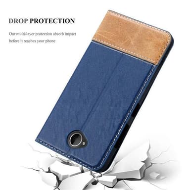 Nokia Lumia 650 Deksel Case Cover (blå)