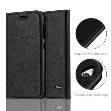 ZTE Blade S6 lommebokdeksel case (svart)